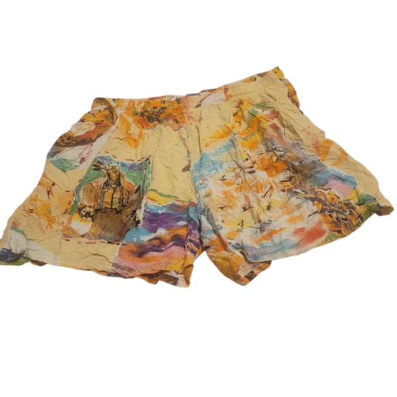 Vintage Jams World Native Prints Shorts Sz Medium - Picture 14 of 14